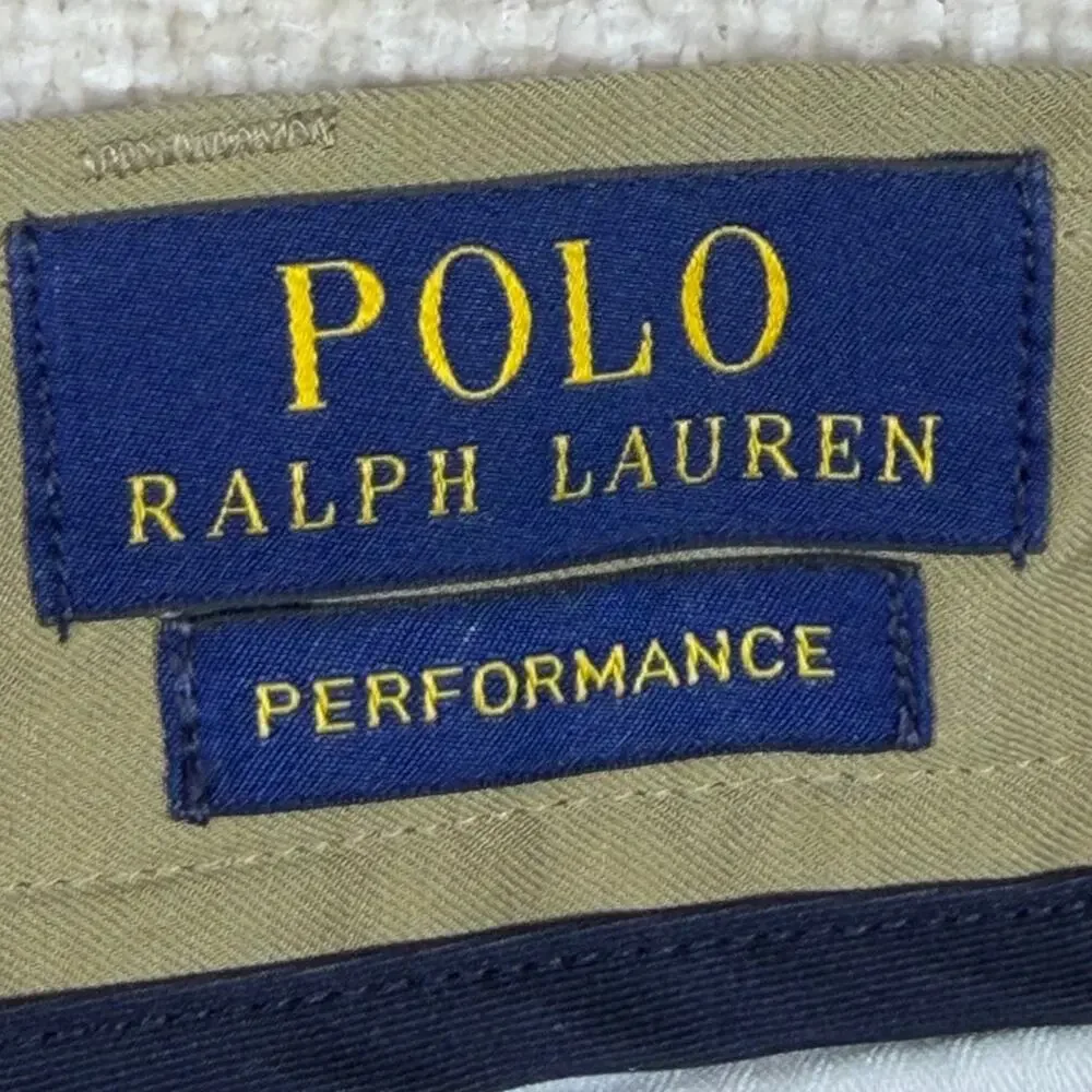 Polo Ralph Lauren Men's Size 38 Tan Flat Front Classic Fit Shorts Chino Casual